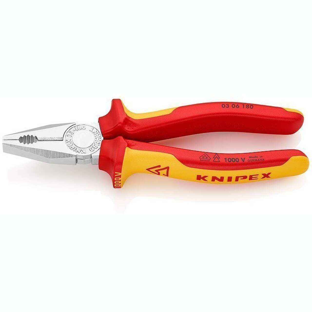 Плоскогубцы комбинированные 200мм VDE 1000V KNIPEX